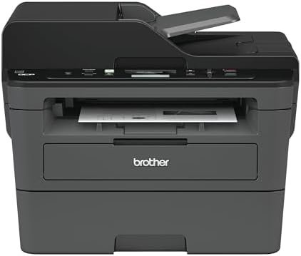 Brother Monochrome Laser Printer, Compact Multifunction Printer and Copier, DCPL2550DW, Includes 4 Month Refresh Subscription Trial and Amazon Dash Replenishment Ready
