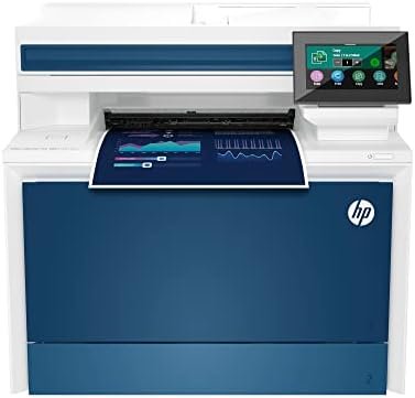 HP Color Laserjet Pro MFP 4301fdw Wireless Printer, Print, scan, Copy, fax, Fast speeds, Easy Setup, Mobile Printing, Advanced Security, Best-for-Small Teams, Compatible with Alexa (Renewed)